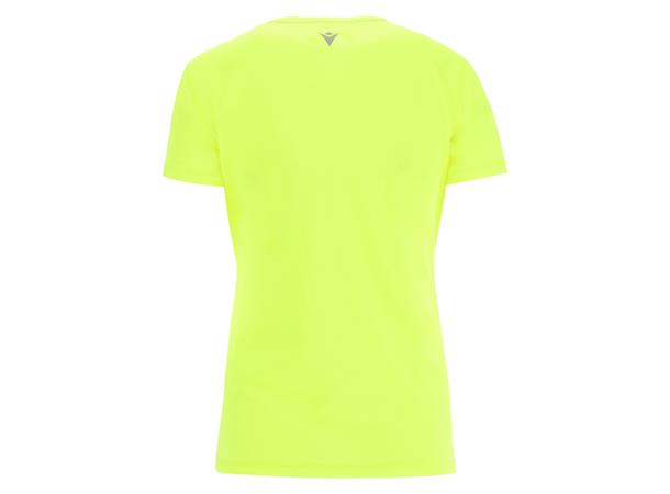 Irma Shirt Dame NYEL/BLK M Teknisk løpe t-skjorte til dame 