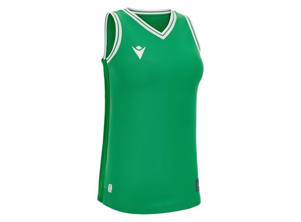 Tellurium Eco W Basket Shirt GRN/WHT M Teknisk basketdrakt i Eco tekstil 