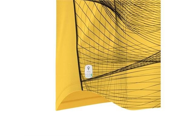Wyvern Eco Match Day Shirt YEL/BLK 3XL Teknisk drakt i ECO-tekstil - Unisex 