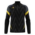 Starfall 1/4 zip BLK/YEL S Treningstopp - Unisex